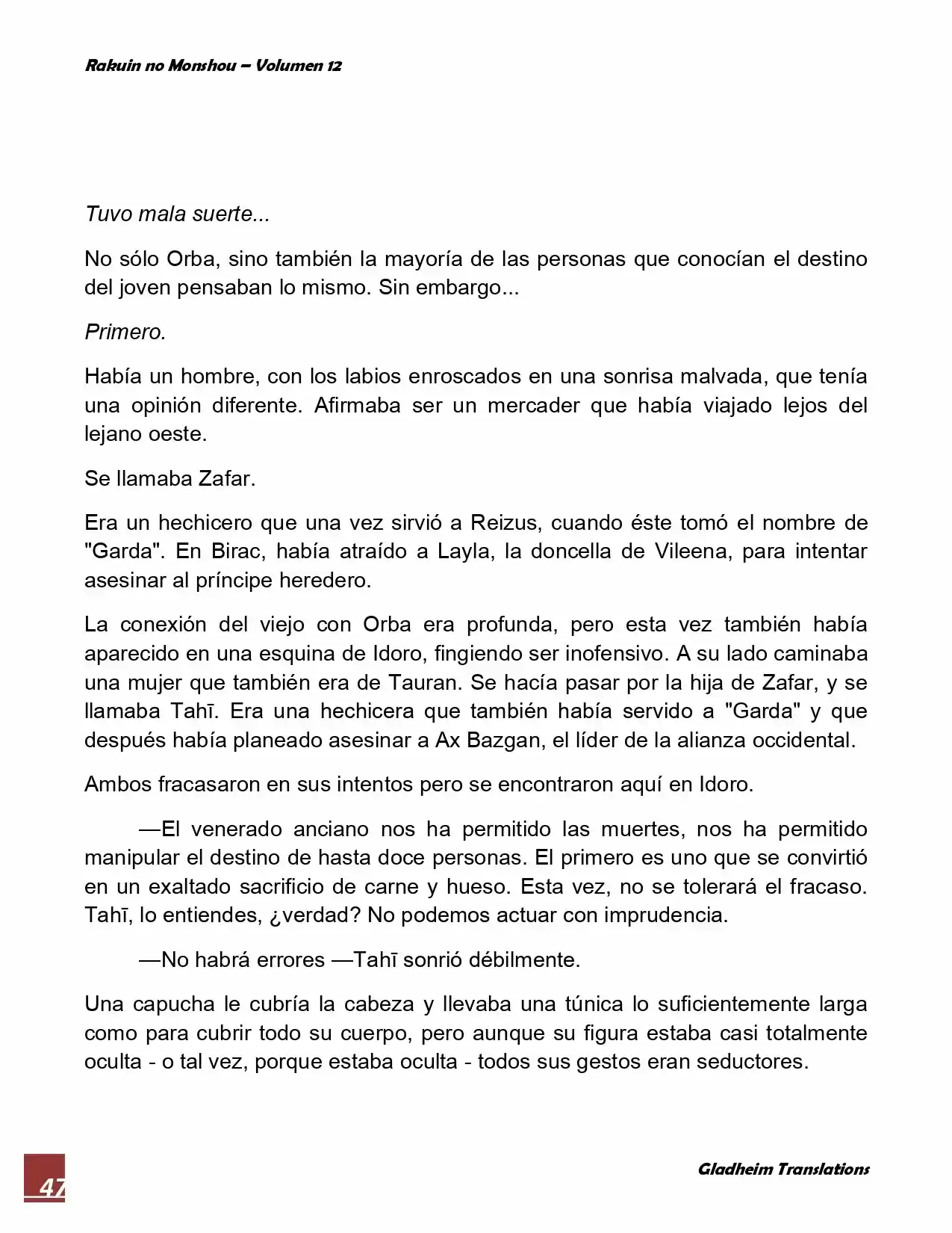 Rakuin No Monshou (Novela) - Capítulo 89 - Página 27 - LectorTMOo