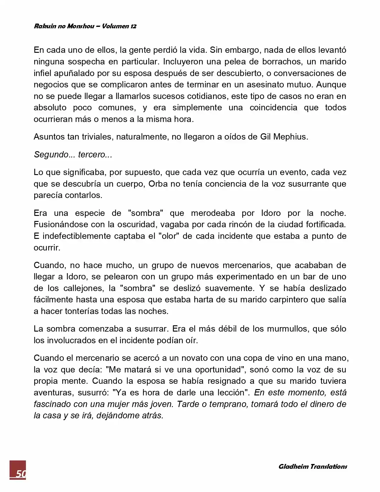 Rakuin No Monshou (Novela) - Capítulo 89 - Página 30 - LectorTMOo