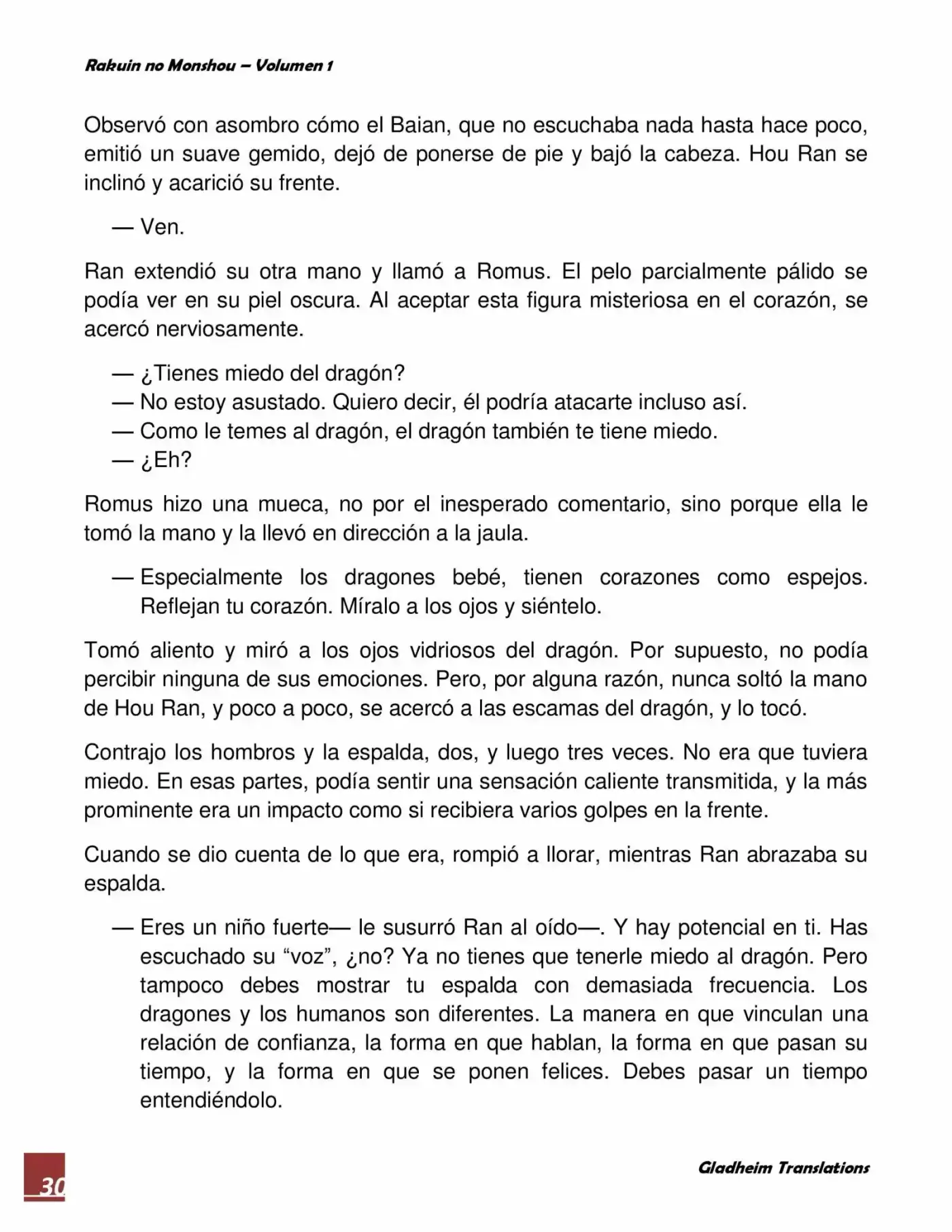 Rakuin No Monshou (Novela) - Capítulo 9 - Página 30 - LectorTMOo