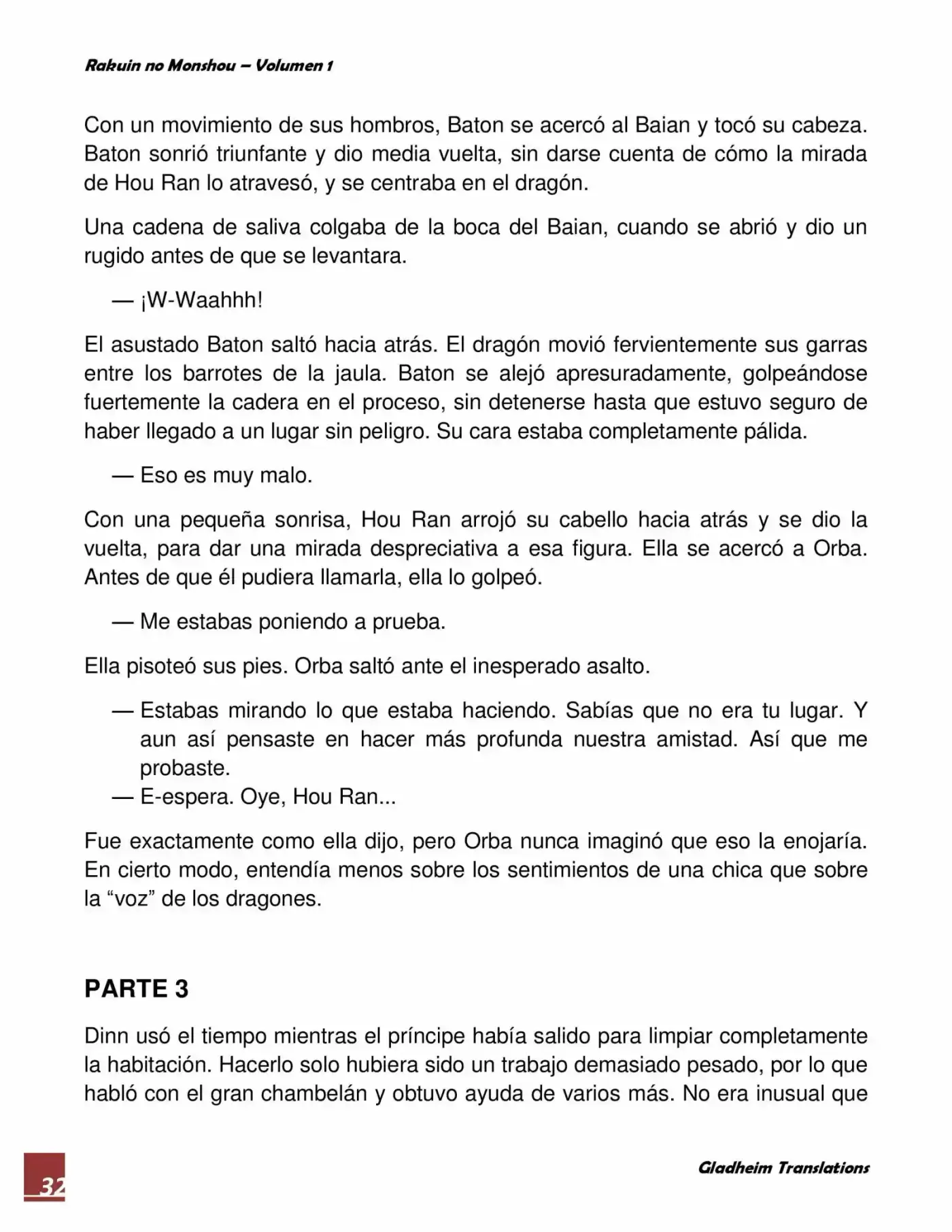 Rakuin No Monshou (Novela) - Capítulo 9 - Página 32 - LectorTMOo