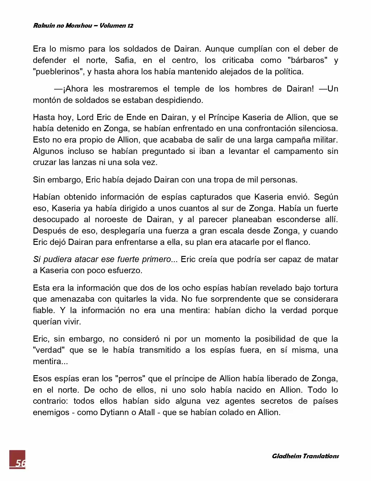 Rakuin No Monshou (Novela) - Capítulo 90 - Página 2 - LectorTMOo