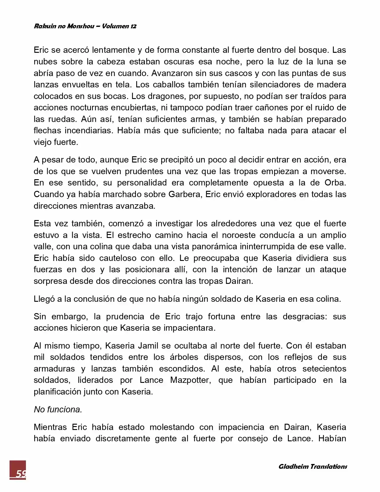 Rakuin No Monshou (Novela) - Capítulo 90 - Página 5 - LectorTMOo