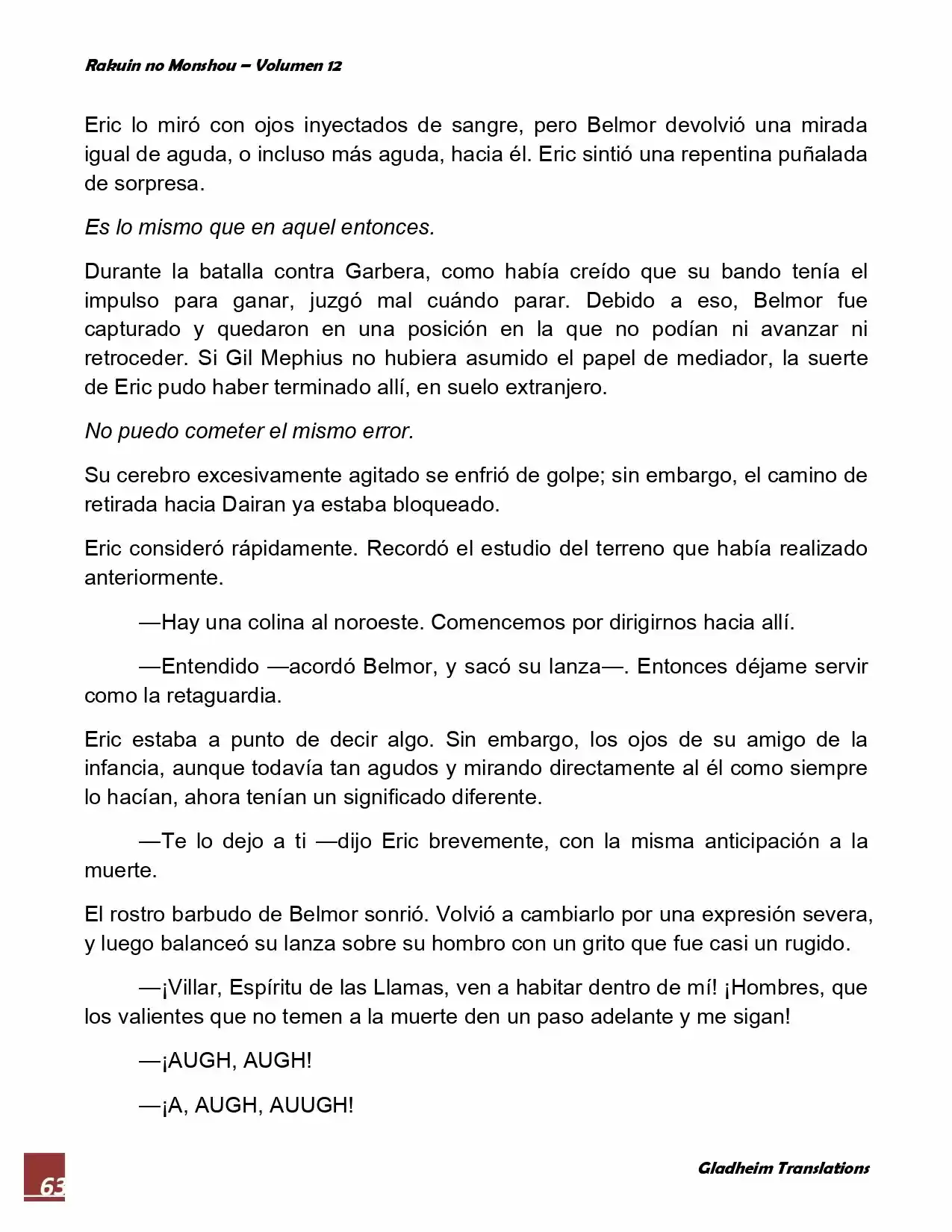 Rakuin No Monshou (Novela) - Capítulo 90 - Página 9 - LectorTMOo