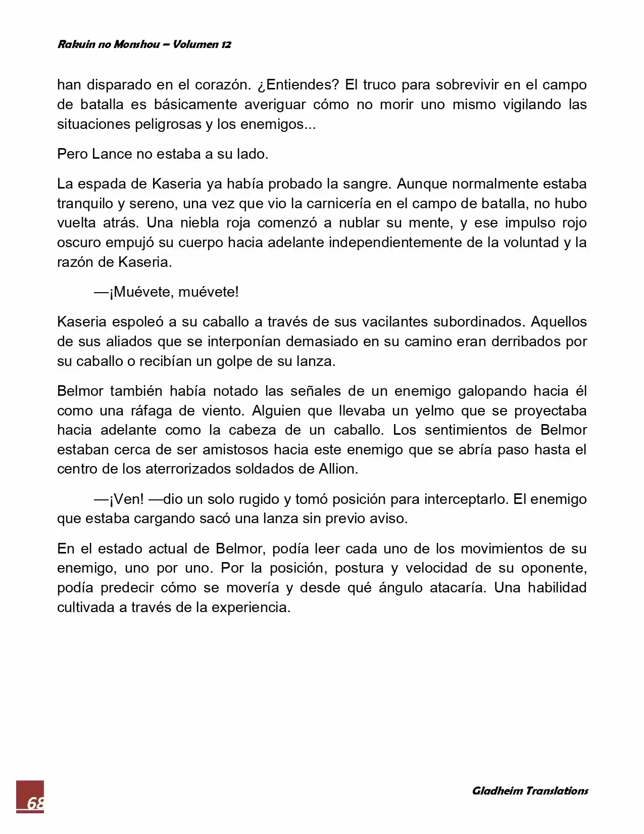 Rakuin No Monshou (Novela) - Capítulo 90 - Página 14 - LectorTMOo