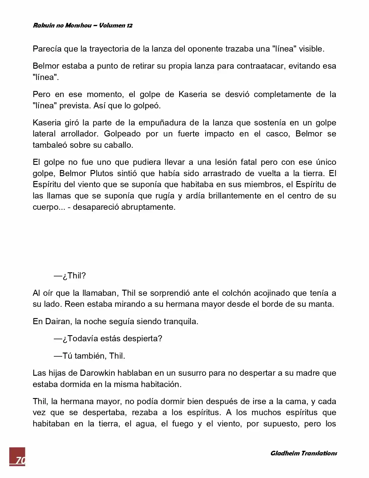 Rakuin No Monshou (Novela) - Capítulo 90 - Página 16 - LectorTMOo