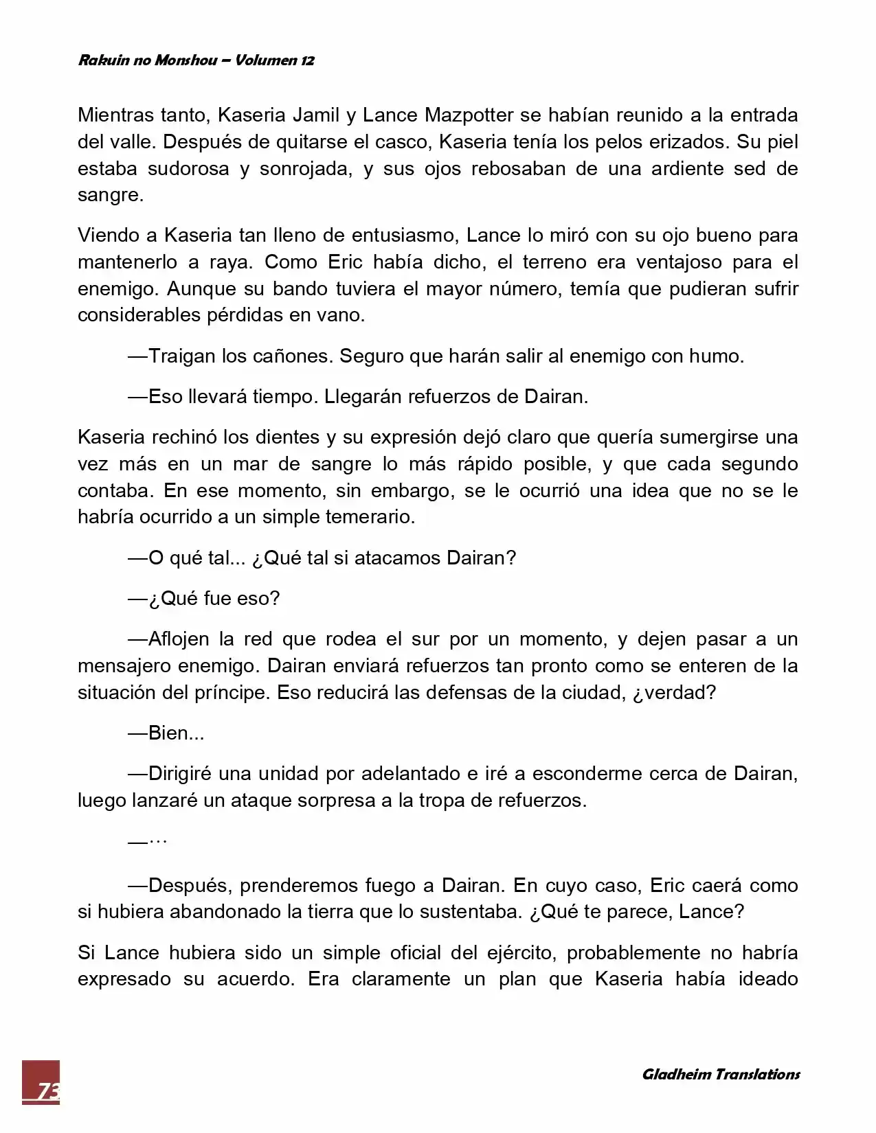 Rakuin No Monshou (Novela) - Capítulo 90 - Página 19 - LectorTMOo