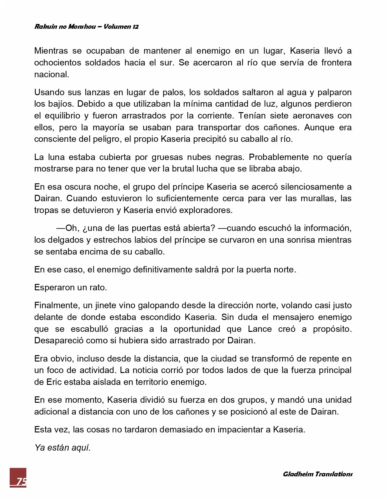 Rakuin No Monshou (Novela) - Capítulo 90 - Página 21 - LectorTMOo