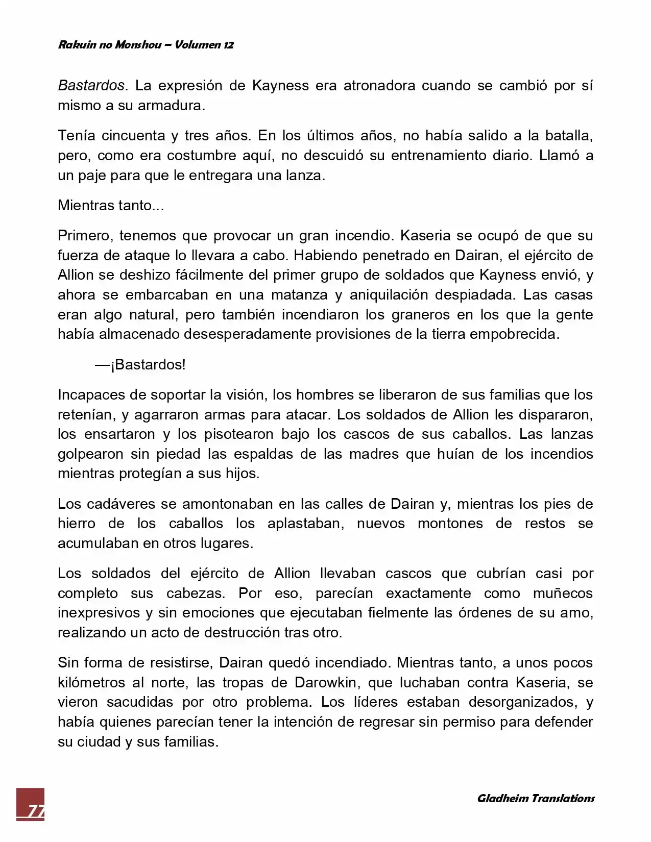 Rakuin No Monshou (Novela) - Capítulo 90 - Página 23 - LectorTMOo