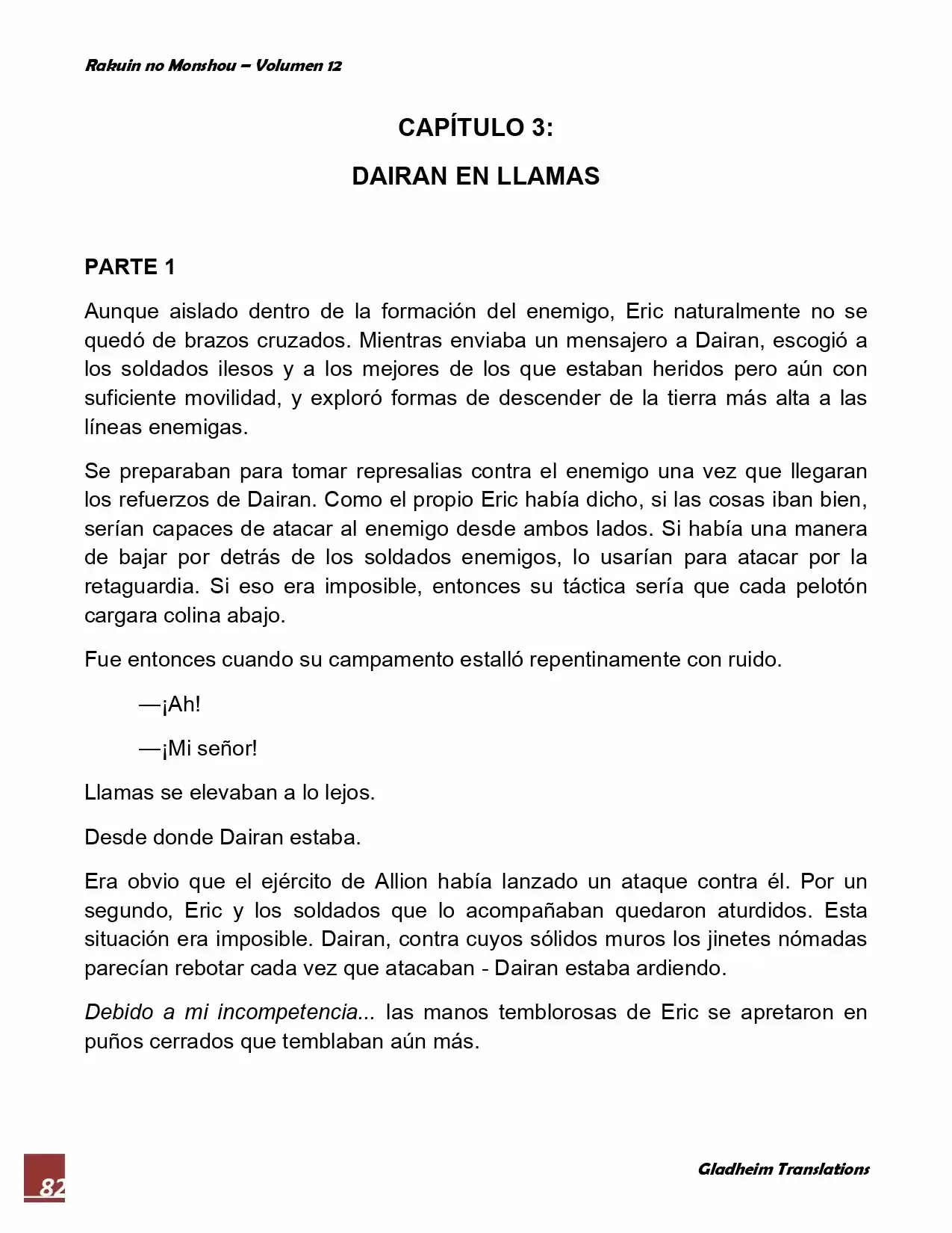 Rakuin No Monshou (Novela) - Capítulo 91 - Página 1 - LectorTMOo
