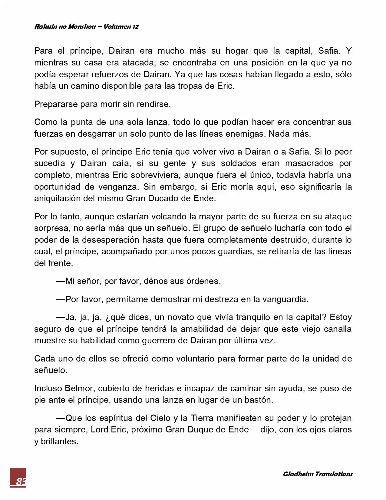 Rakuin No Monshou (Novela) - Capítulo 91 - Página 2 - LectorTMOo
