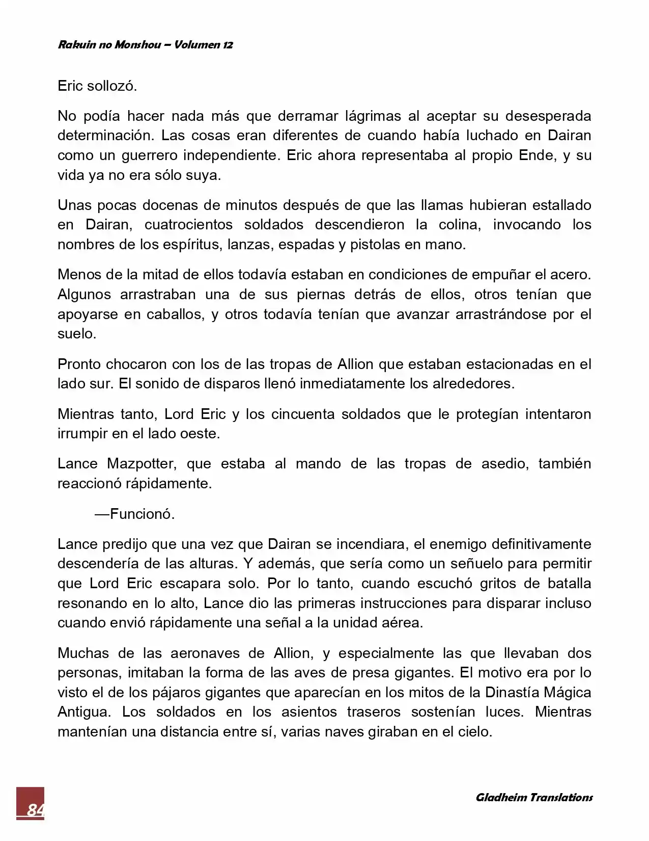 Rakuin No Monshou (Novela) - Capítulo 91 - Página 3 - LectorTMOo