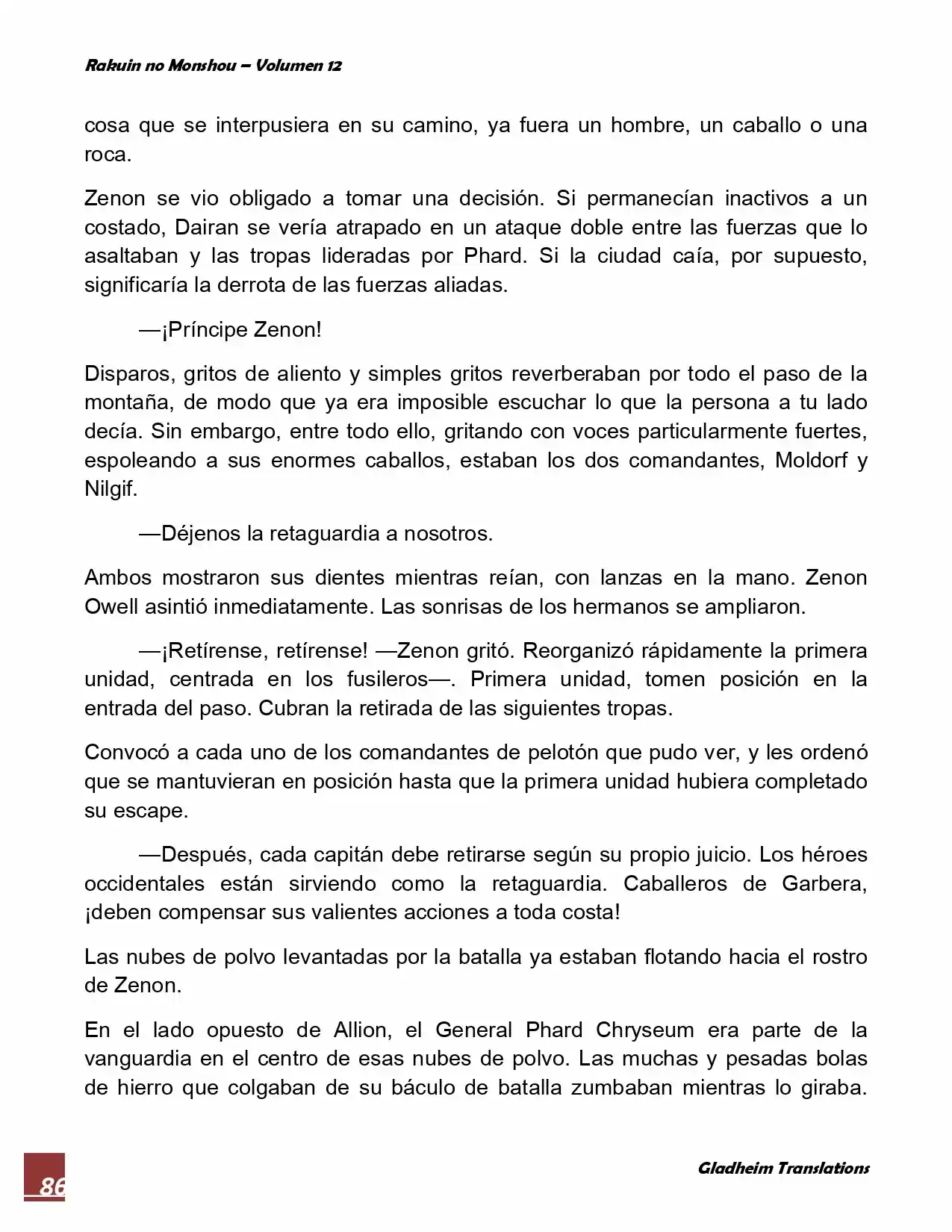 Rakuin No Monshou (Novela) - Capítulo 91 - Página 5 - LectorTMOo