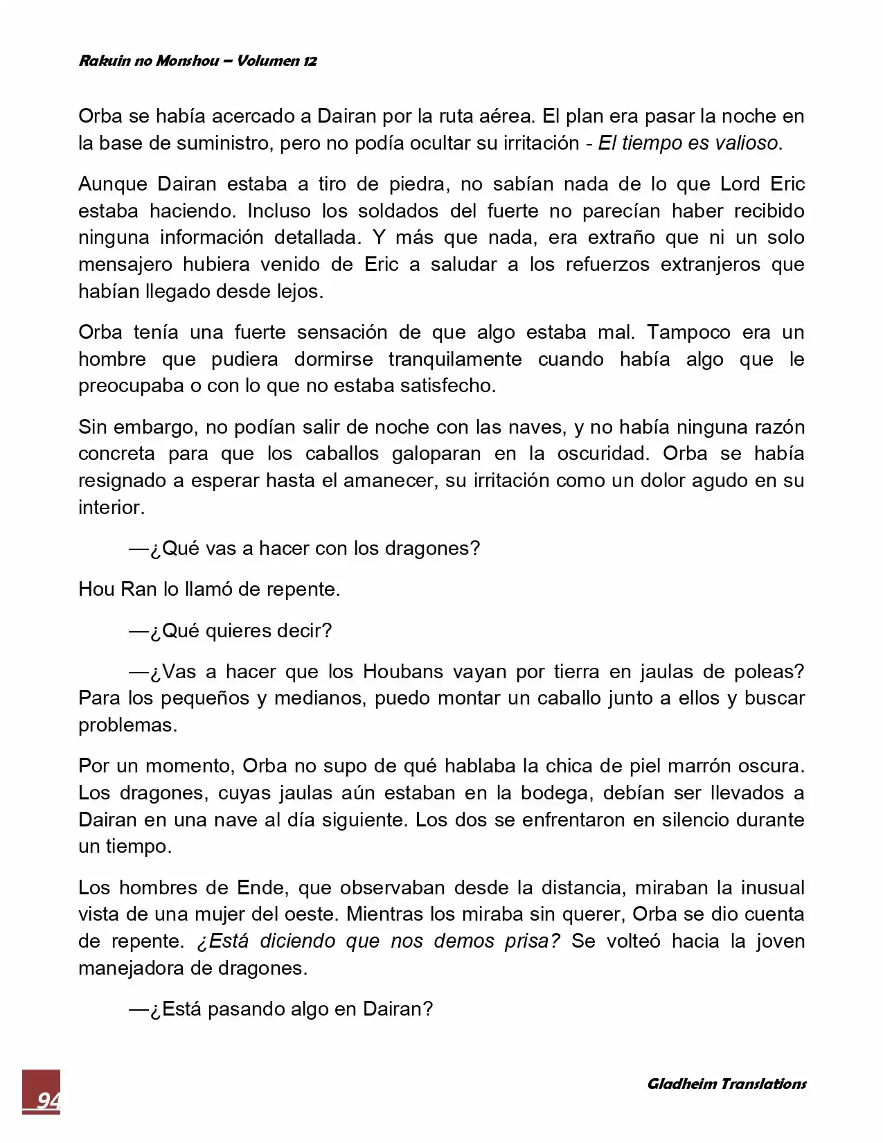 Rakuin No Monshou (Novela) - Capítulo 91 - Página 13 - LectorTMOo