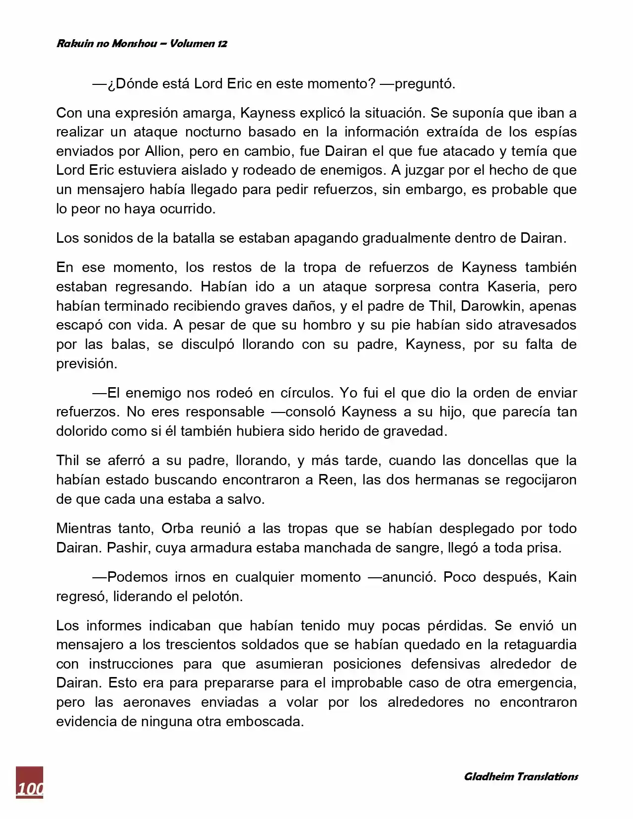Rakuin No Monshou (Novela) - Capítulo 91 - Página 19 - LectorTMOo