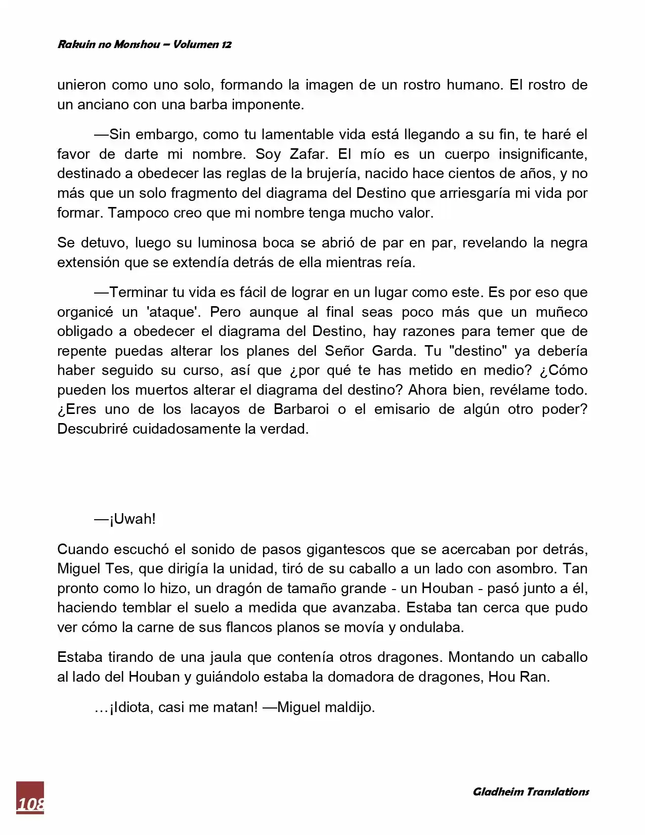 Rakuin No Monshou (Novela) - Capítulo 91 - Página 27 - LectorTMOo