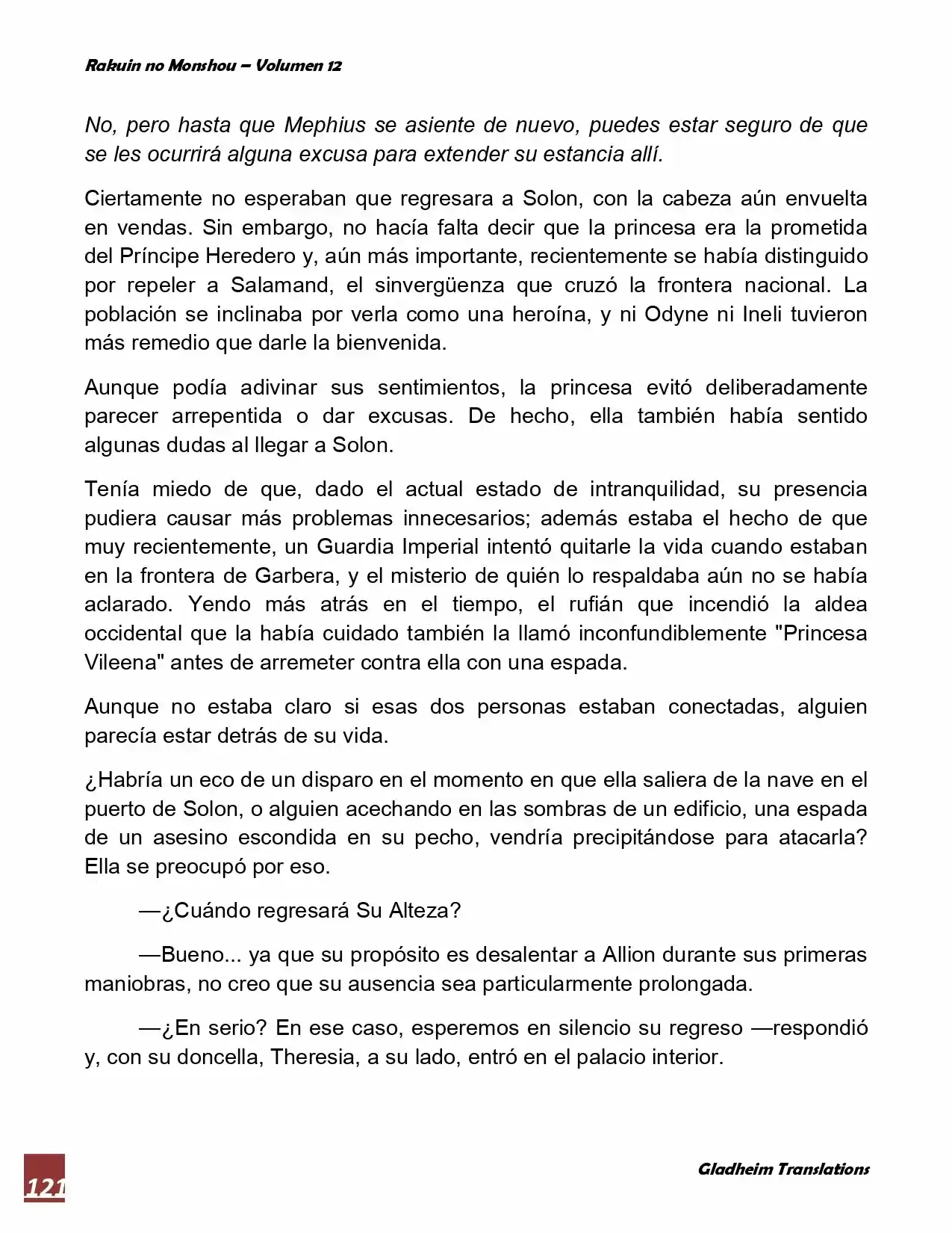 Rakuin No Monshou (Novela) - Capítulo 92 - Página 11 - LectorTMOo