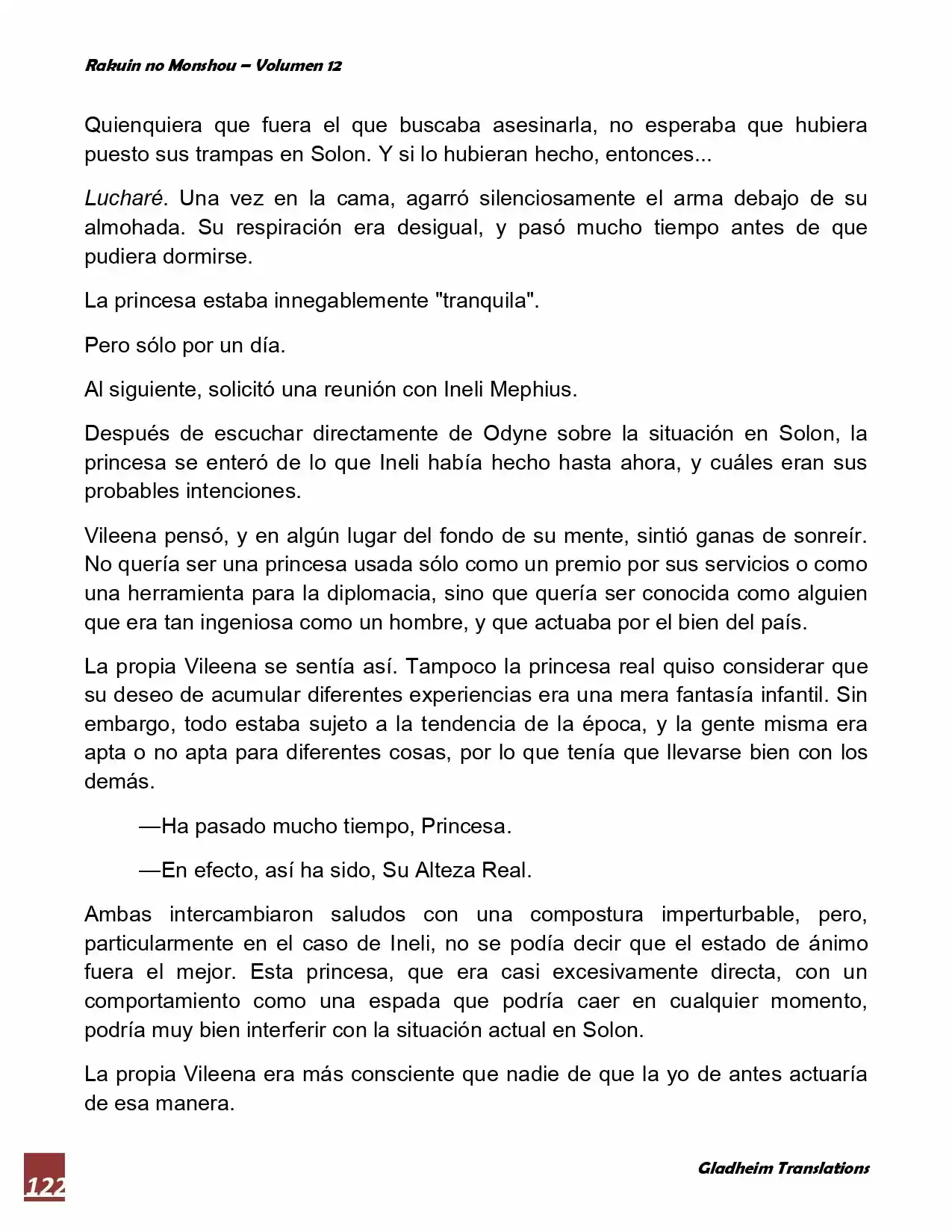 Rakuin No Monshou (Novela) - Capítulo 92 - Página 12 - LectorTMOo