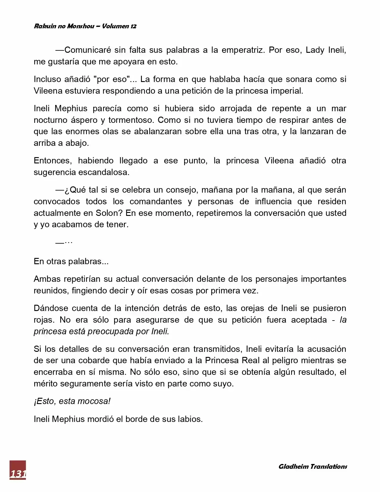 Rakuin No Monshou (Novela) - Capítulo 92 - Página 21 - LectorTMOo
