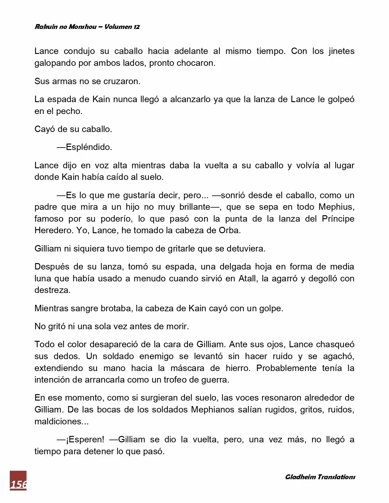 Rakuin No Monshou (Novela) - Capítulo 93 - Página 14 - LectorTMOo