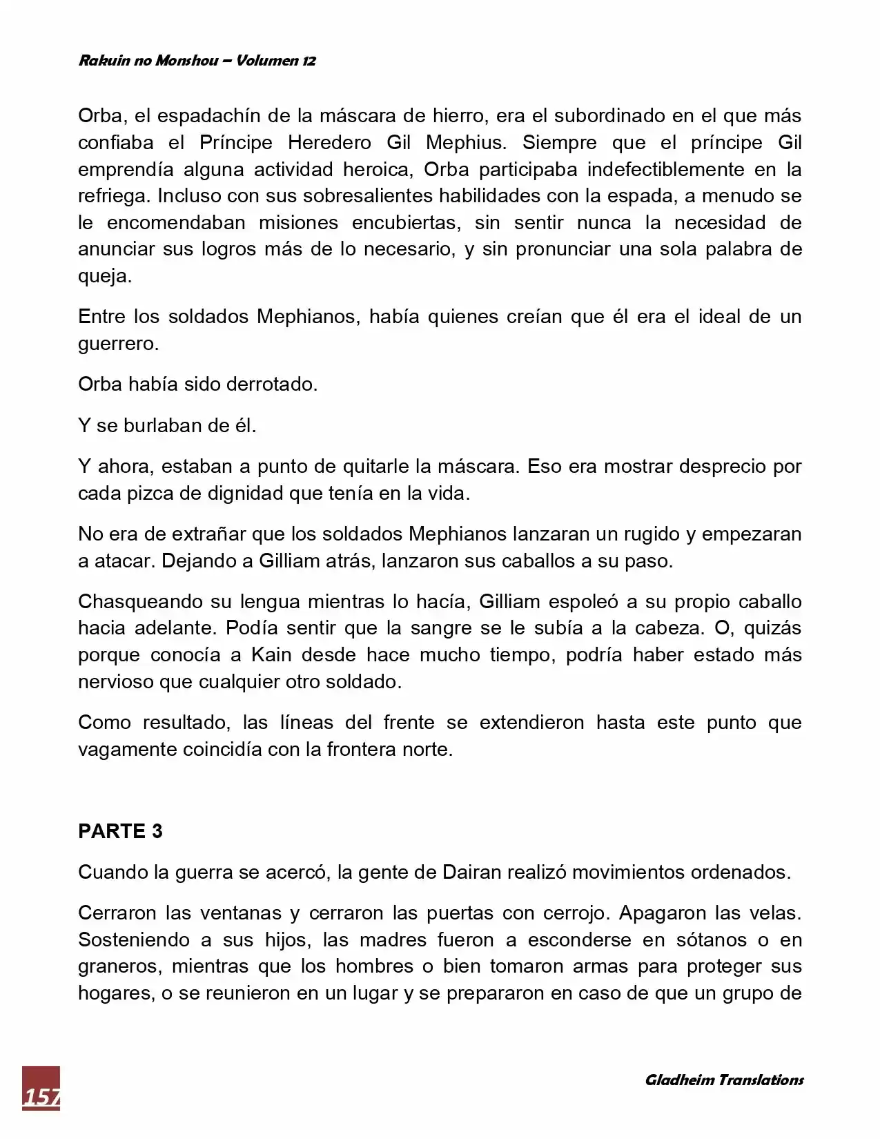 Rakuin No Monshou (Novela) - Capítulo 93 - Página 15 - LectorTMOo