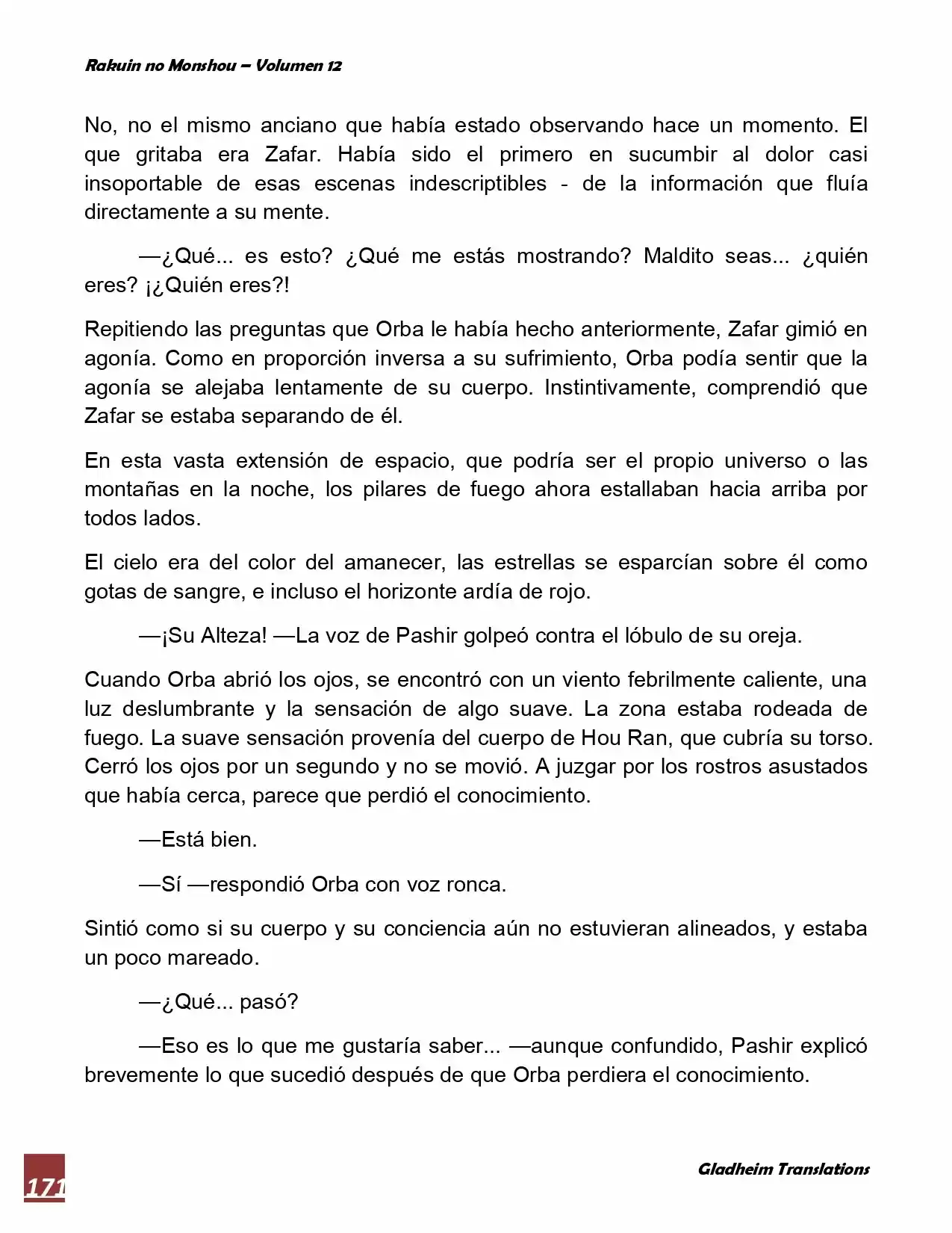 Rakuin No Monshou (Novela) - Capítulo 94 - Página 6 - LectorTMOo