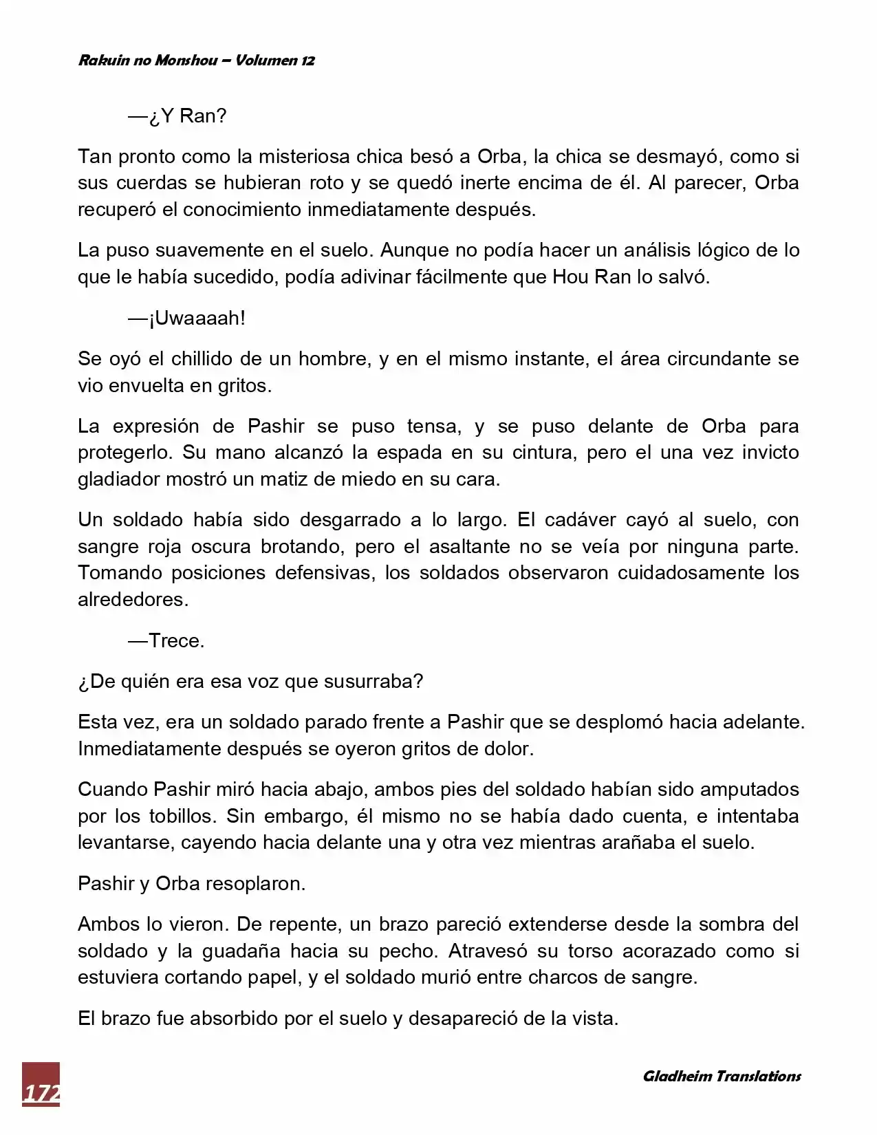 Rakuin No Monshou (Novela) - Capítulo 94 - Página 7 - LectorTMOo