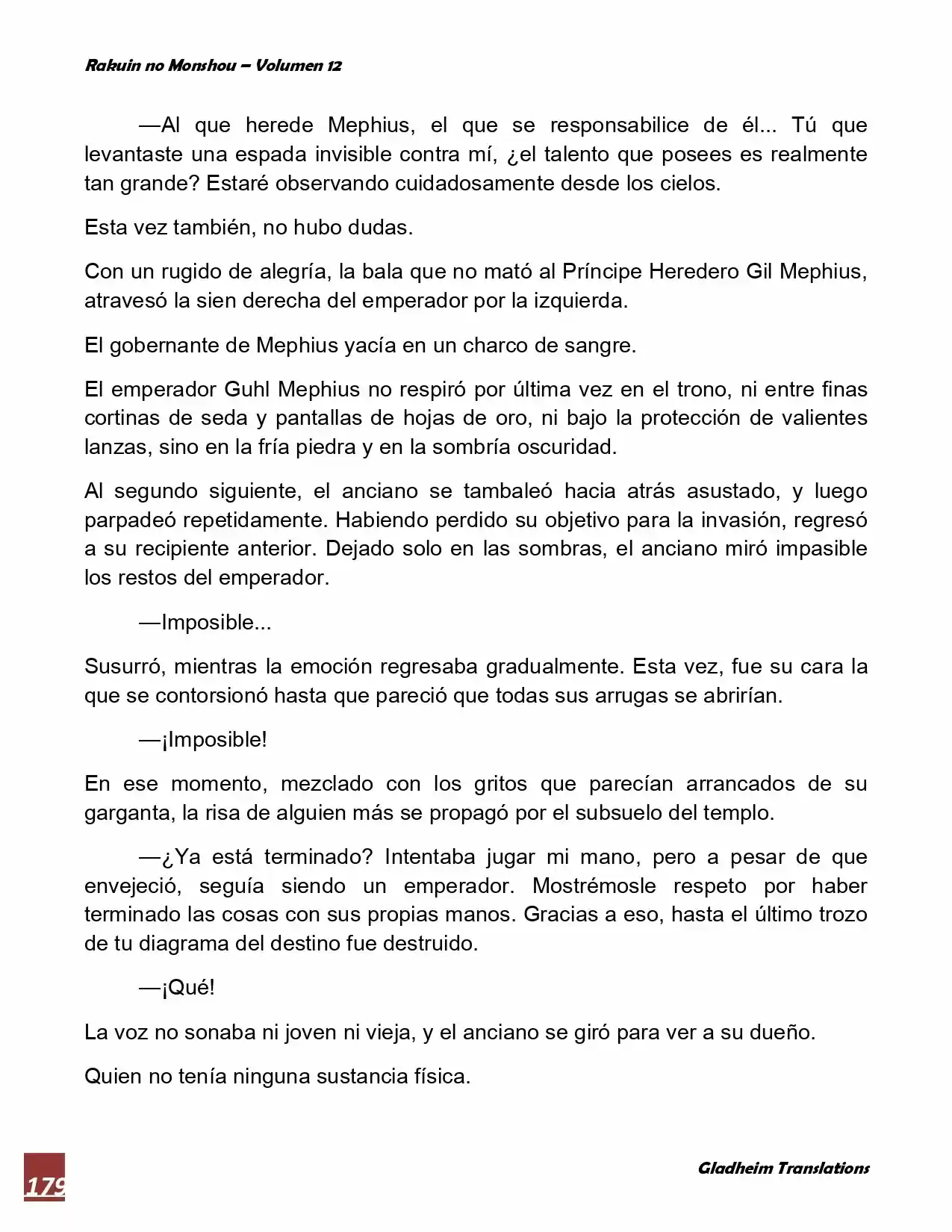 Rakuin No Monshou (Novela) - Capítulo 94 - Página 14 - LectorTMOo
