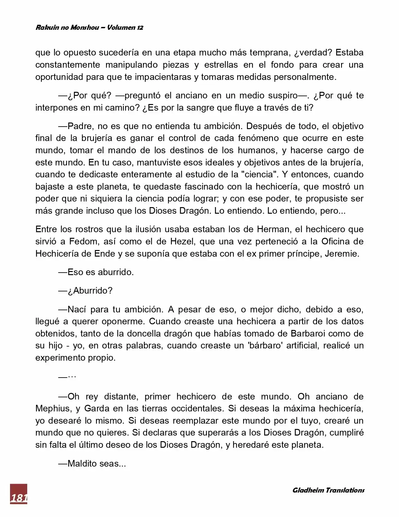Rakuin No Monshou (Novela) - Capítulo 94 - Página 16 - LectorTMOo