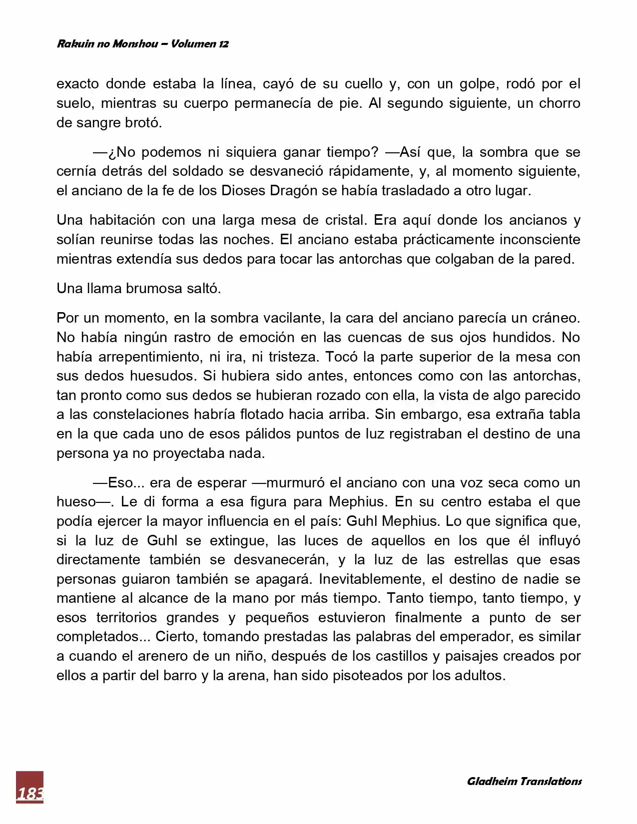 Rakuin No Monshou (Novela) - Capítulo 94 - Página 18 - LectorTMOo