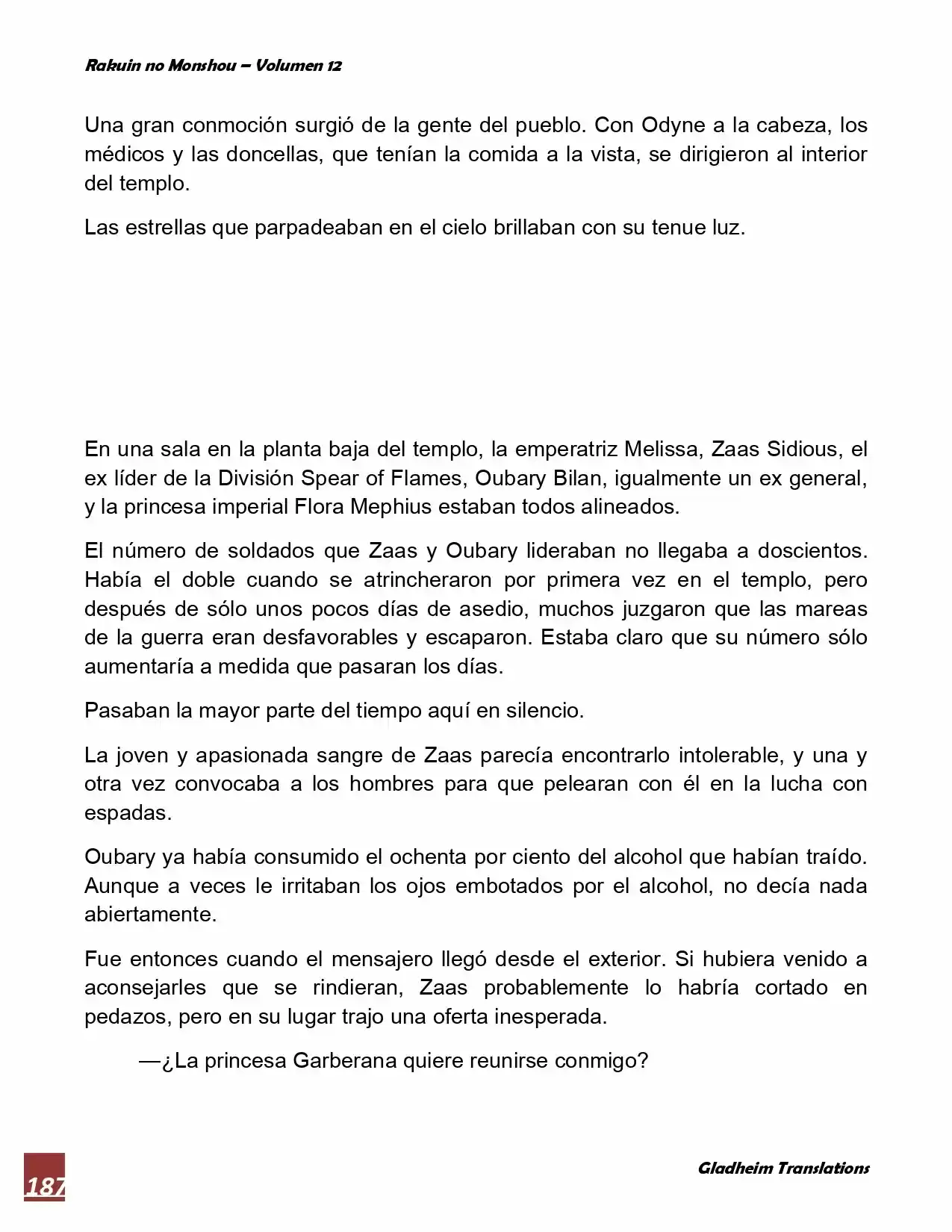 Rakuin No Monshou (Novela) - Capítulo 94 - Página 22 - LectorTMOo