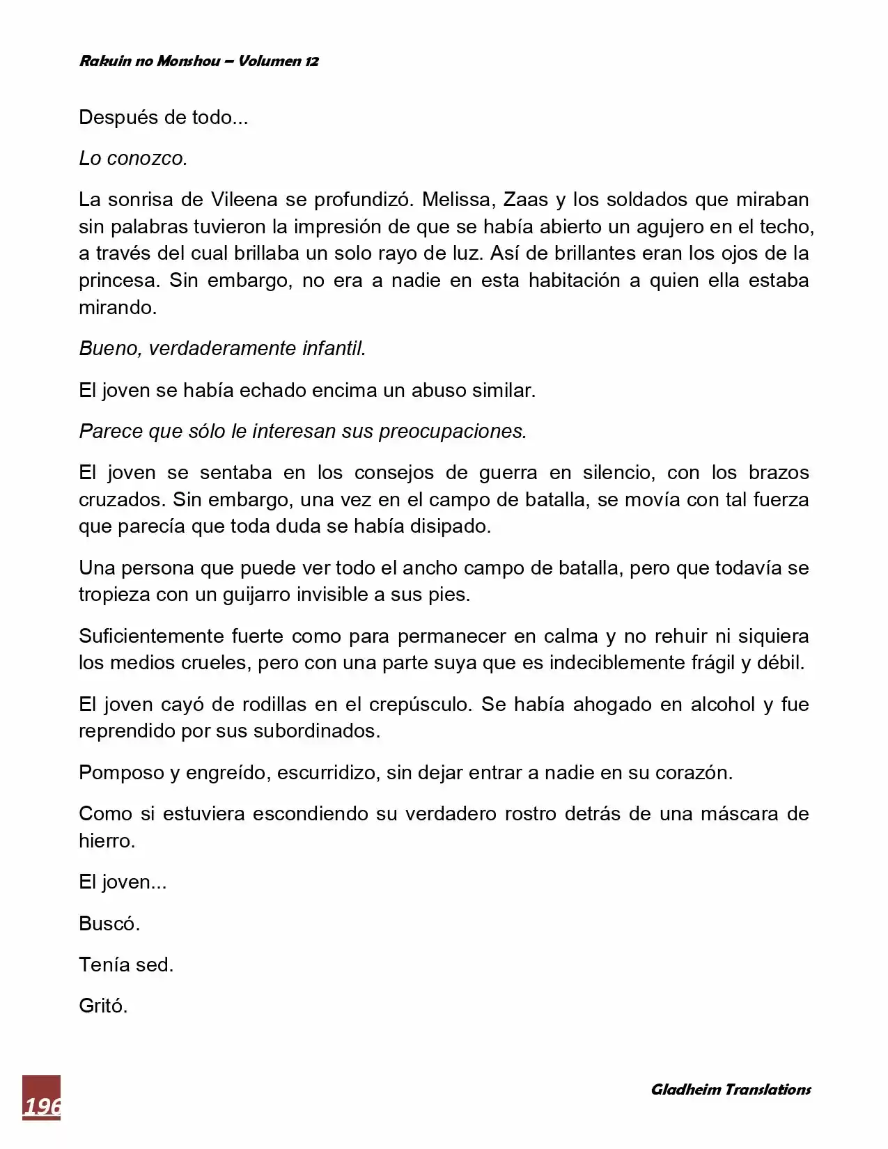 Rakuin No Monshou (Novela) - Capítulo 94 - Página 31 - LectorTMOo
