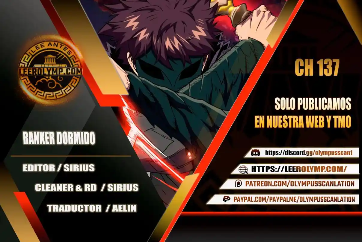 Ranker Durmiente - Capítulo 137 - Página 1 - LectorTMOo