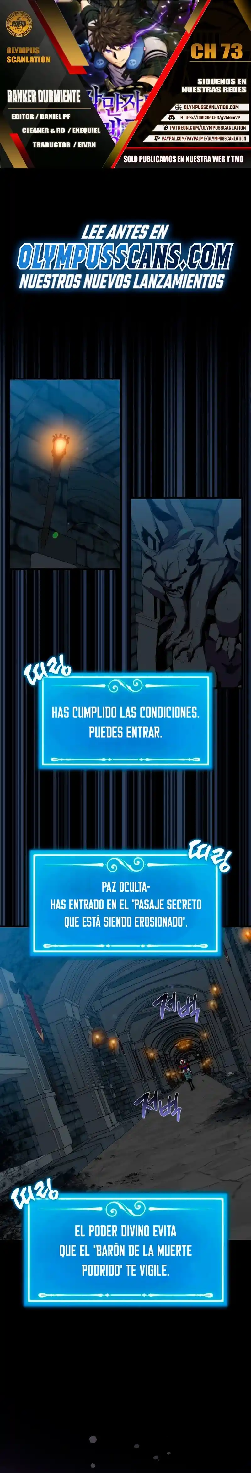 Ranker Durmiente - Capítulo 73 - Página 1 - LectorTMOo
