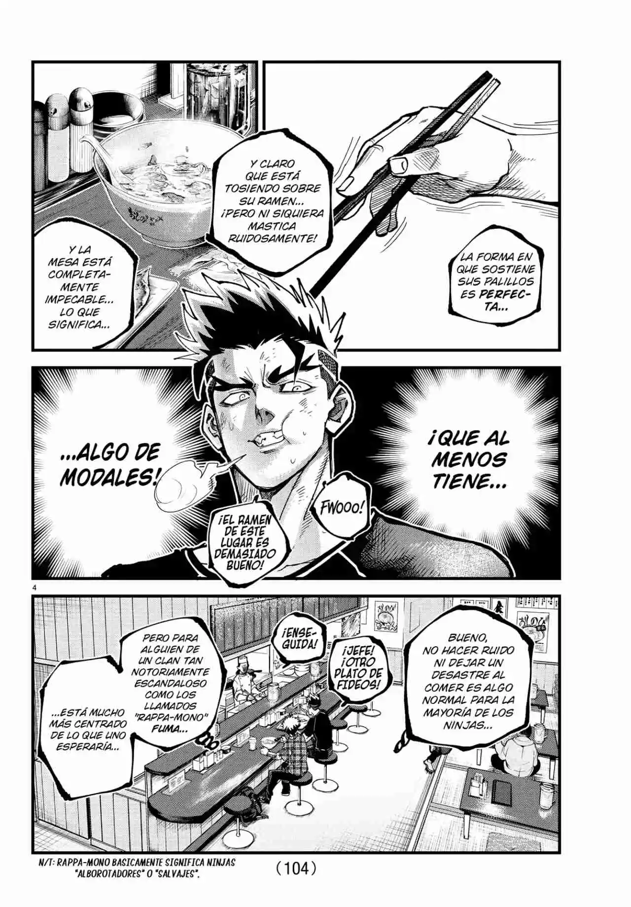 Rappa: Crónicas Ninja De Un Delincuente capítulo 14 página 6