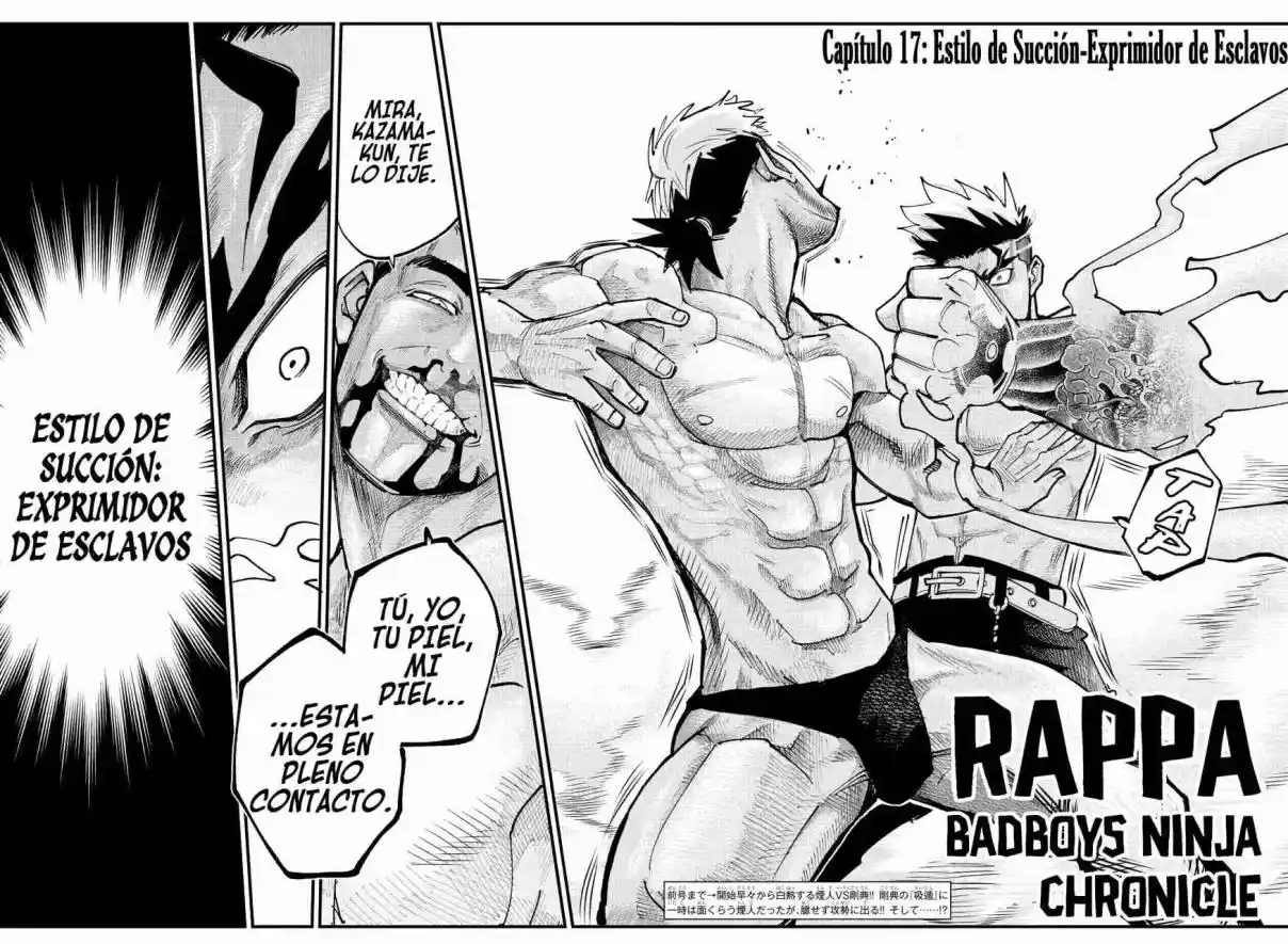 Rappa: Crónicas Ninja De Un Delincuente capítulo 17 página 4