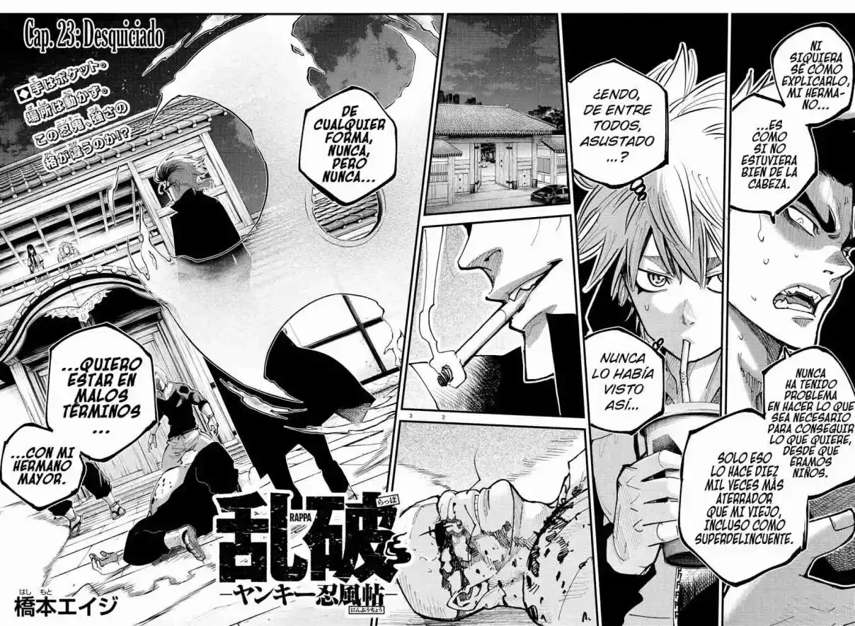 Rappa: Crónicas Ninja De Un Delincuente capítulo 23 página 4