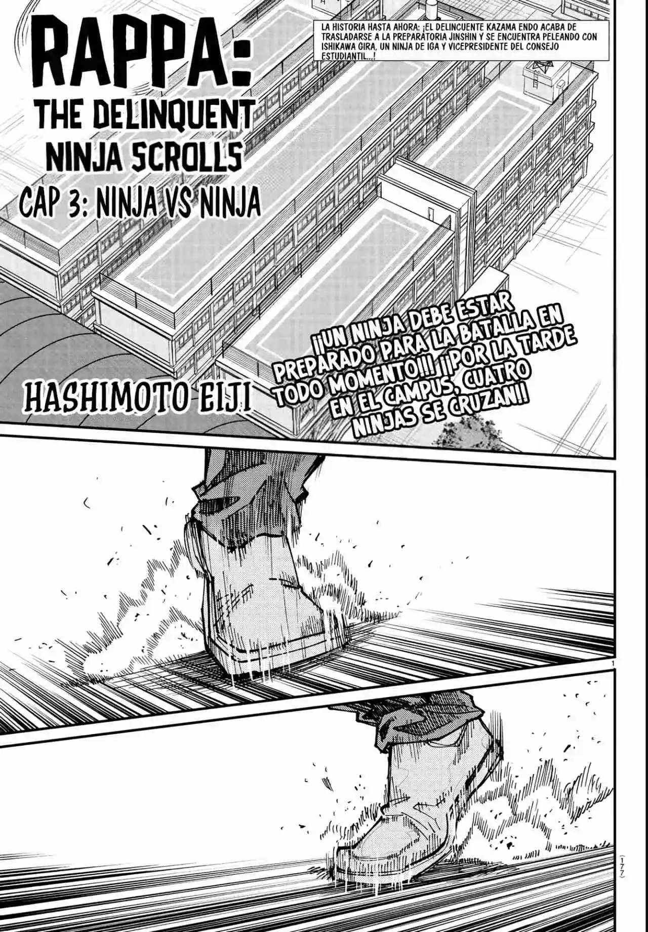 Rappa: Crónicas Ninja De Un Delincuente capítulo 3 página 3
