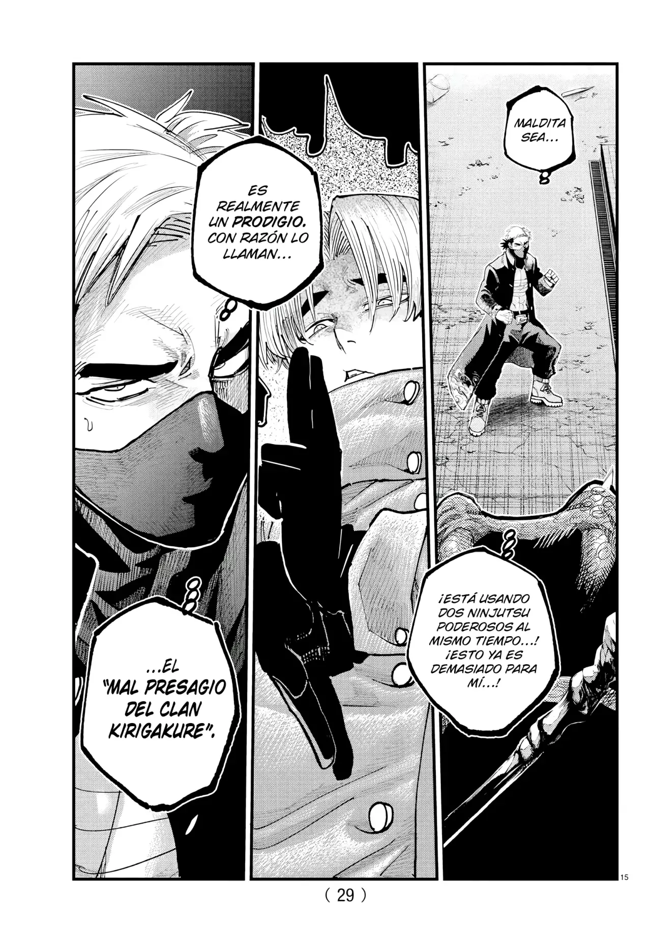 Rappa: Crónicas Ninja De Un Delincuente capítulo 38 página 15