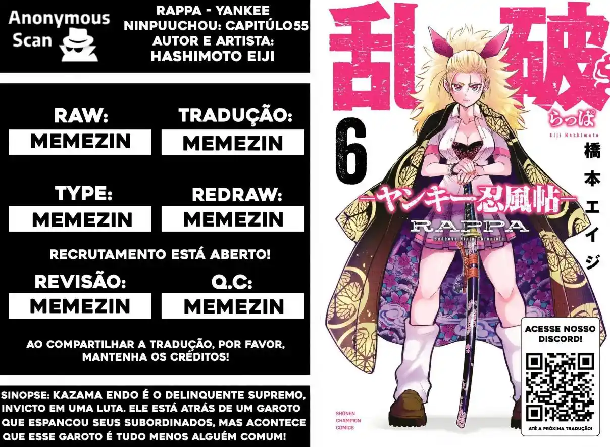 Rappa: Crónicas Ninja De Un Delincuente capítulo 55 página 1