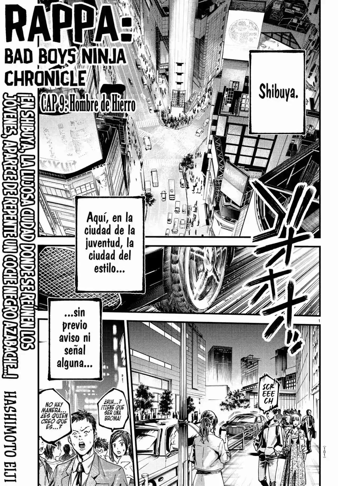 Rappa: Crónicas Ninja De Un Delincuente capítulo 9 página 3