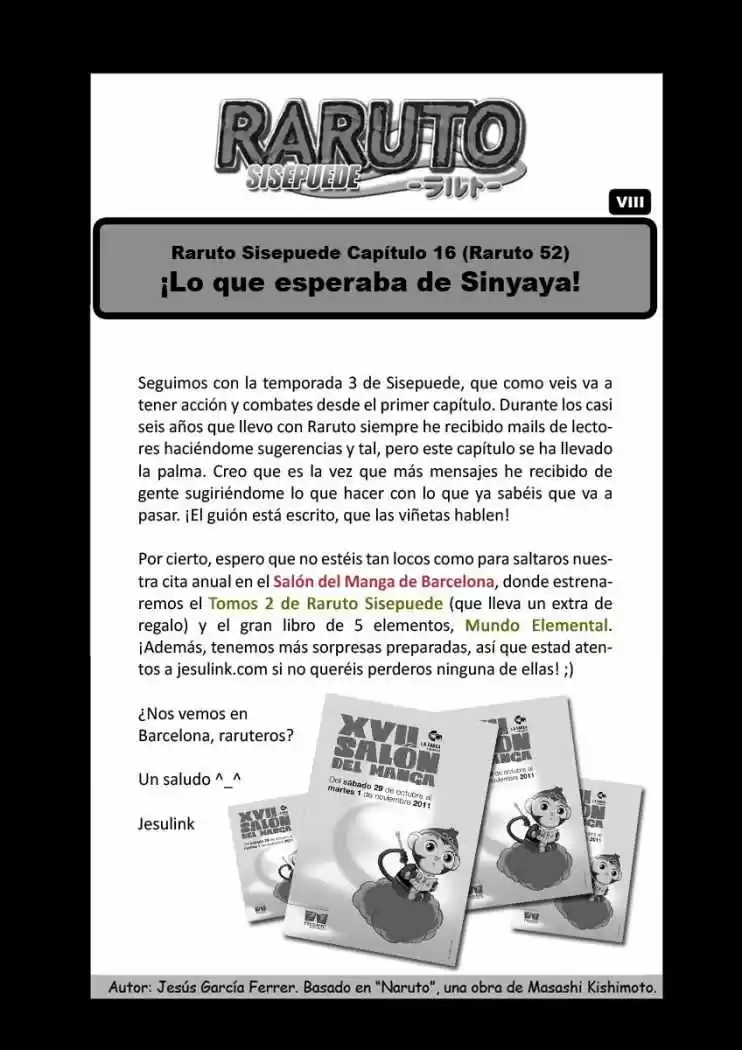 Raruto Sisepuede - Capítulo 16 - Página 3 - LectorTMOo