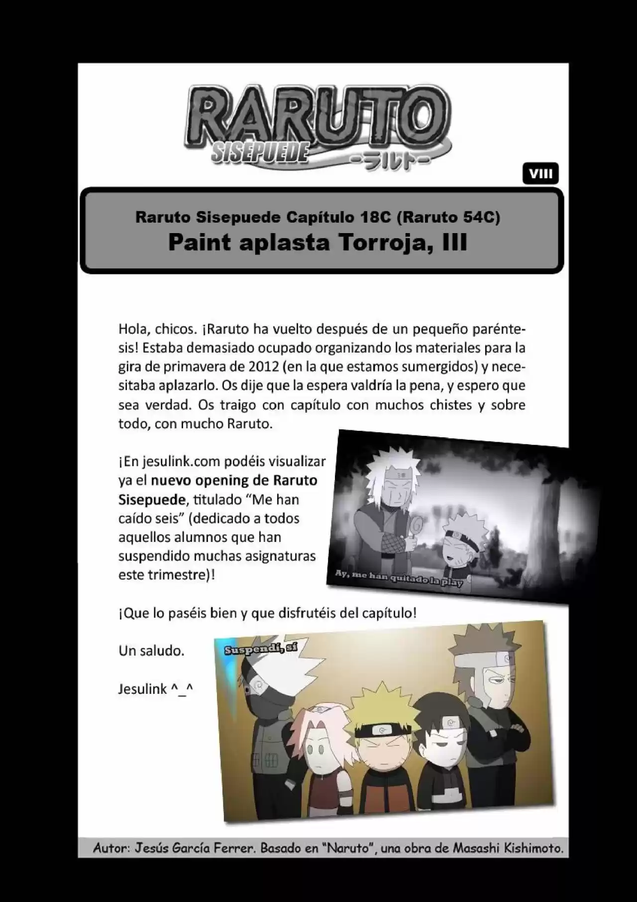 Raruto Sisepuede - Capítulo 18.30 - Página 1 - LectorTMOo