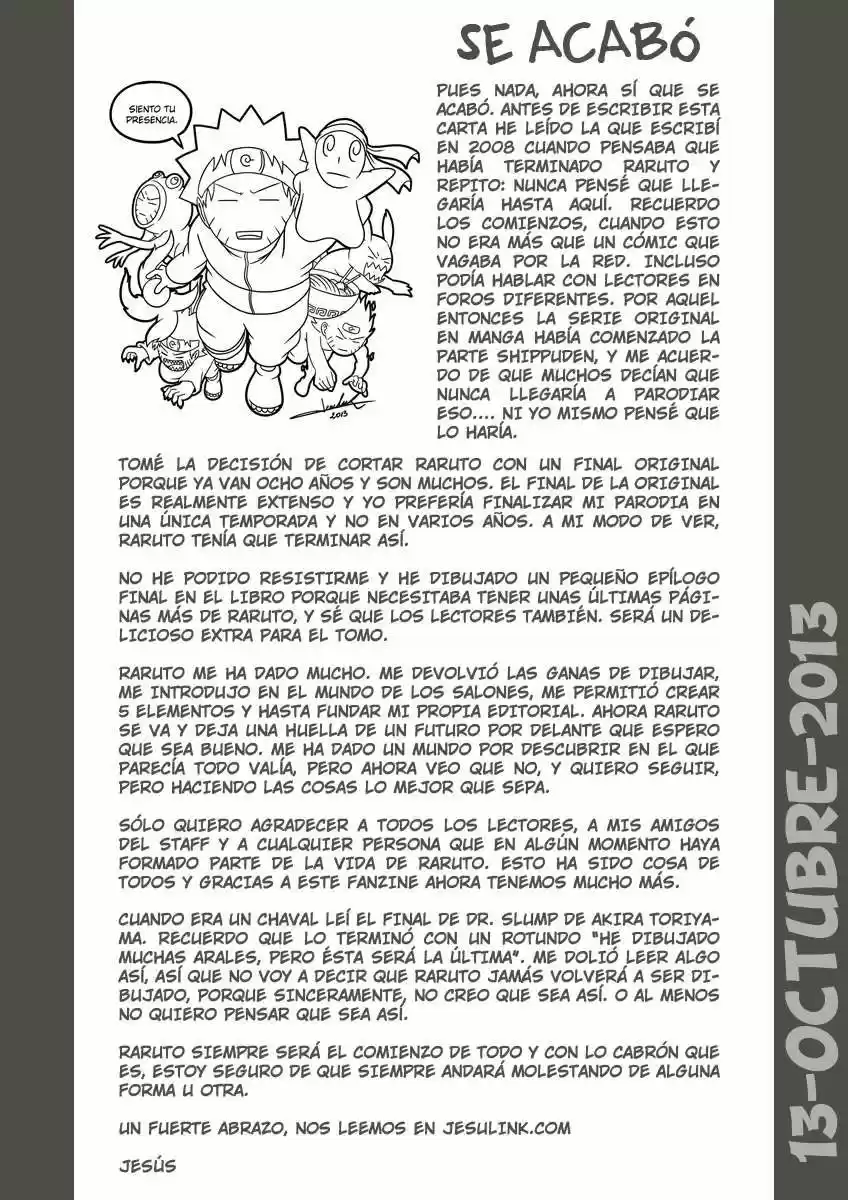 Raruto Sisepuede - Capítulo 28.3 - Página 37 - LectorTMOo