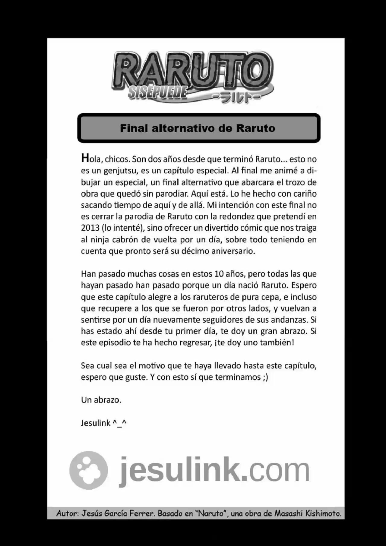 Raruto Sisepuede - Capítulo 29 - Página 1 - LectorTMOo
