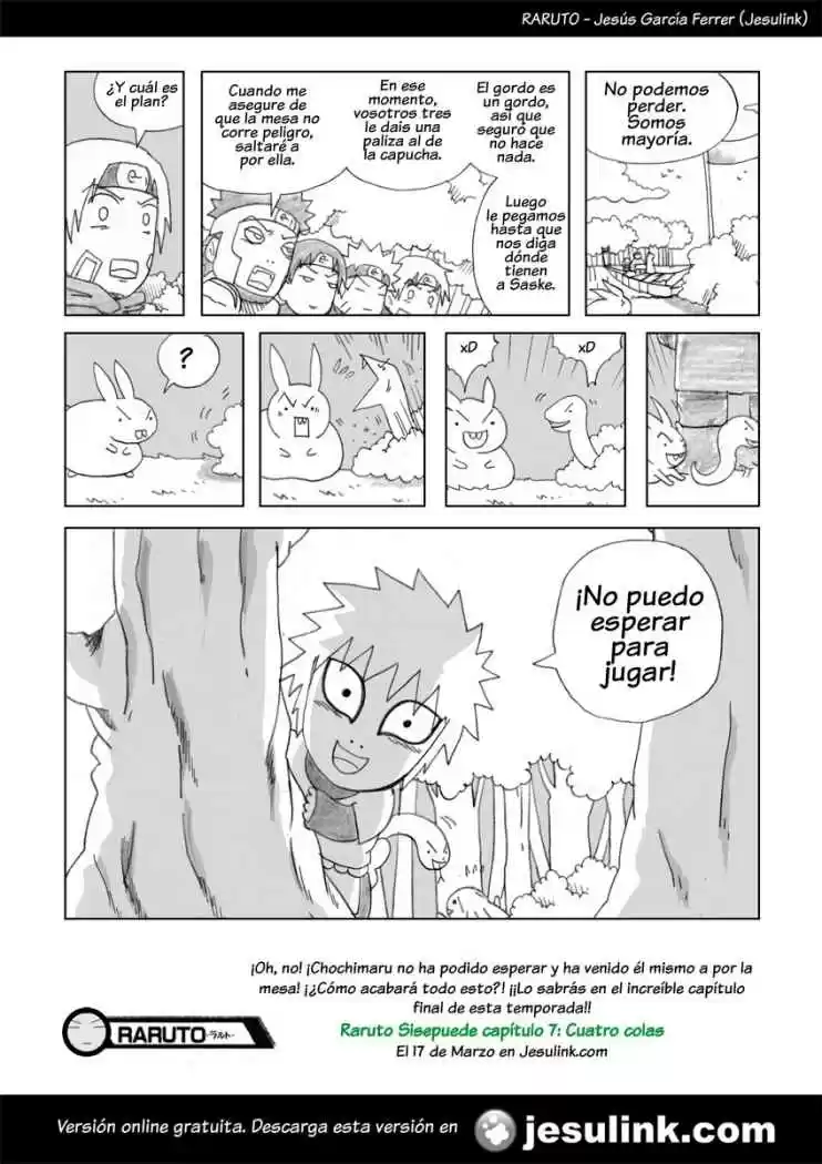 Raruto Sisepuede - Capítulo 6 - Página 18 - LectorTMOo