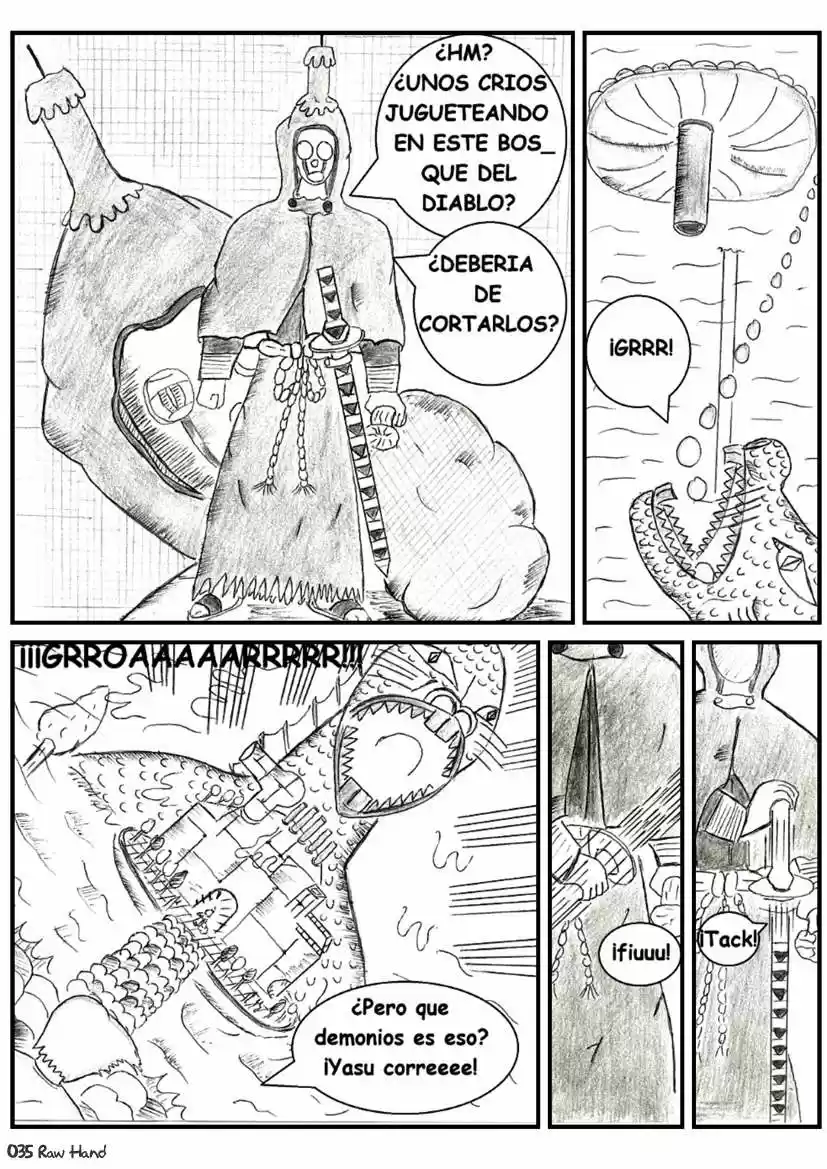 Raw Hand - Capítulo 31 - Página 35 - LectorTMOo