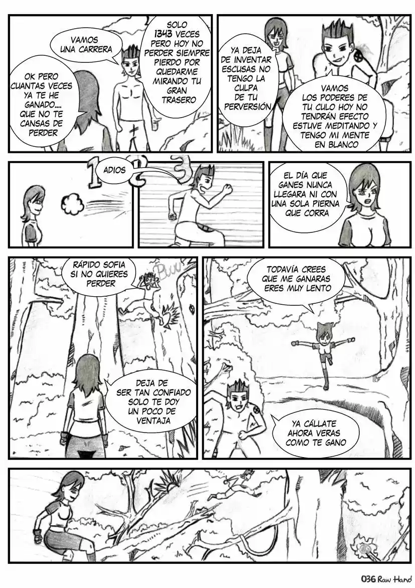 Raw Hand - Capítulo 34 - Página 36 - LectorTMOo