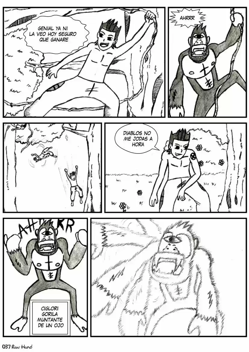 Raw Hand - Capítulo 34 - Página 37 - LectorTMOo
