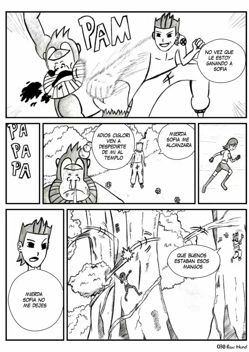 Raw Hand - Capítulo 34 - Página 38 - LectorTMOo