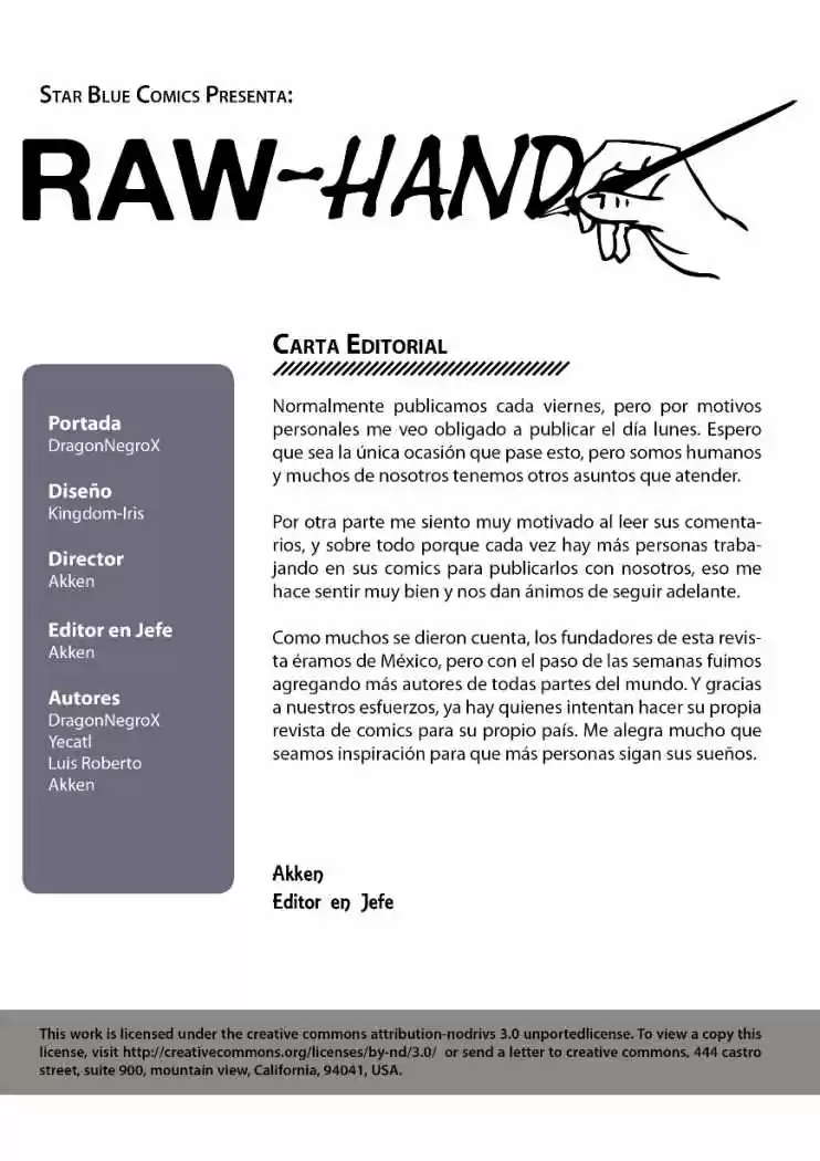 Raw Hand - Capítulo 6 - Página 2 - LectorTMOo
